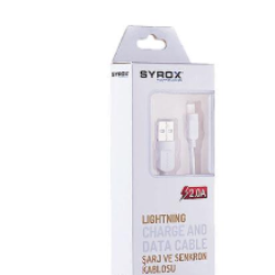 SYROX TECHNOLOGIES 2.0A LIGHTNING CHARGE AND DATA CABLE C82