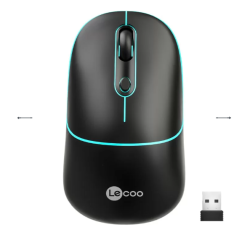LECOO WS210 DUAL-MODE RECHARGABLE WIRELESS MOUSE