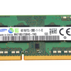 SAMSUNG 4GB 1RX8 DDR3L PC3L-128OO-11-11-B2 1600MHZ NOTEBOOK RAM