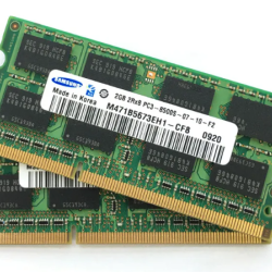 SAMSUNG 2GB 2Rx8 PC3-8500S-07-10-F2 1066MHZ DDR3 2GB NOTEBOOK RAM