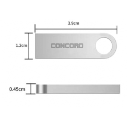 CONCORD USB FLASH DRIVE 3.0 128GB C-U128 